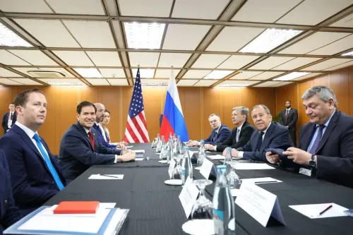 Lavrov meets Rubio in Manila, signals Russia's readiness on Ukraine deal