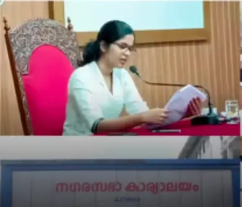 Pala Municipality: India's youngest chairperson Diya Binu unseated by no-confidence vote