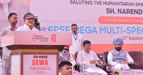 How is Seva Pakhwada Celebrated? MP Satnam Sandhu Joins Medical Camp Highlighting Healthcare Changes Under PM Modi