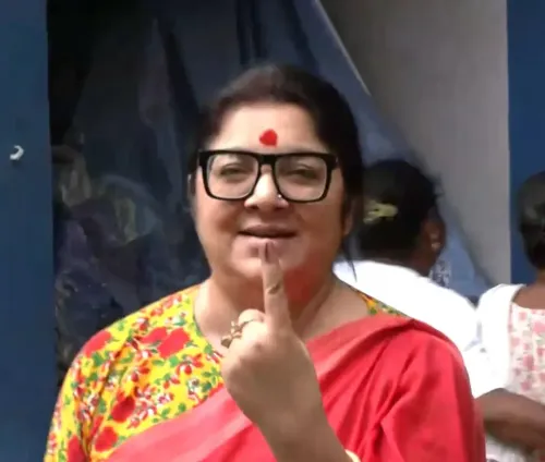 पश्चिम बंगाल चुनाव: लॉकेट चटर्जी बोलीं — 85% मतदान हो चुका, भाजपा सरकार बना रही है