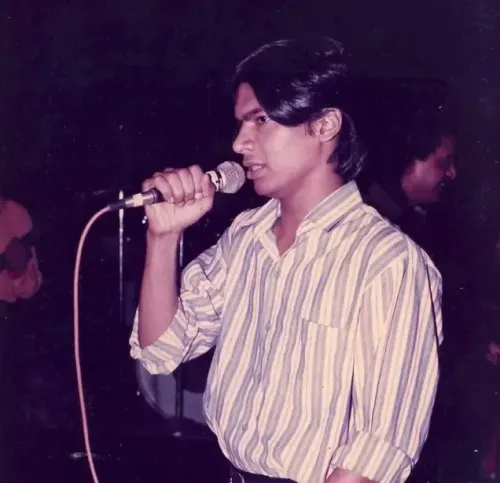Shaan skips AI for 80s trend, shares real throwback photos