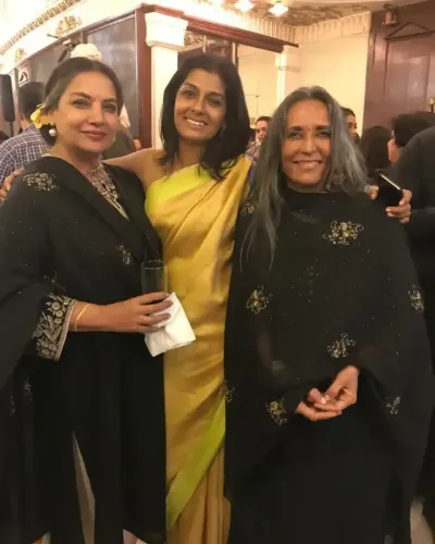 Shabana Azmi Reunites With Fire Co-Stars Nandita Das & Deepa Mehta