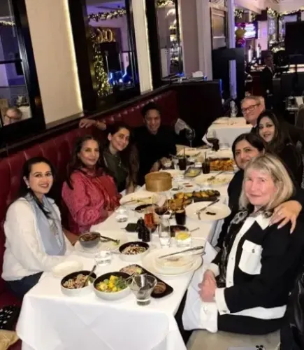 Did Shabana Azmi Kick Off the New Year by Indulging in Food?