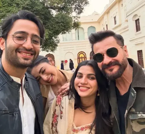 Did Shaheer Sheikh Enjoy Wonderful Moments with Mouni Roy and Sanjay Kapoor?