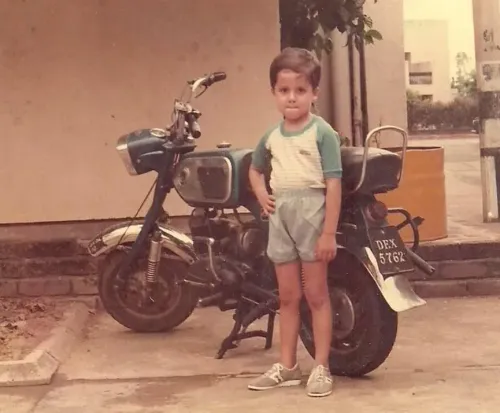 Shahid Kapoor's childhood bike photo: 'Kabir Singh' love for motorcycles started early
