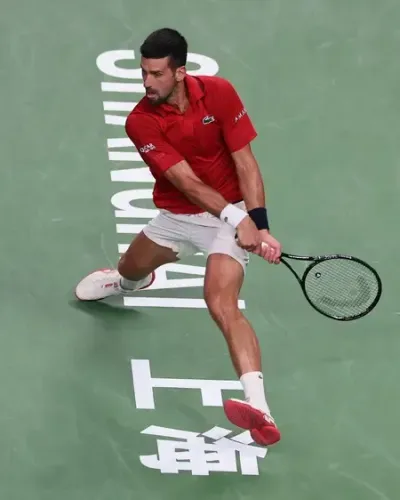Shanghai Masters: Djokovic battles past Bergs to record 80th Masters 1000 semis