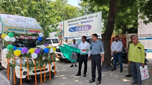 नवादा में खरीफ महाभियान 2026: एलईडी किसान जागरूकता वाहन रवाना, 14 प्रखंडों में पहुँचेगी कृषि जानकारी