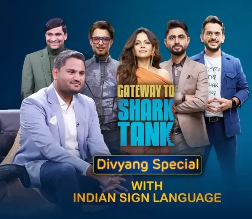 'Shark Tank India' Special Episode Features Jeet Adani with Indian Sign Language