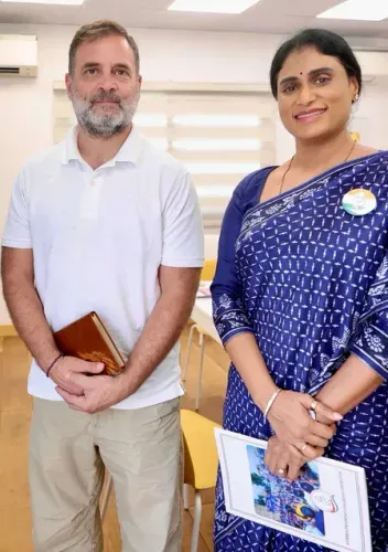 Y.S. Sharmila meets Rahul Gandhi amid Rajya Sabha nomination buzz