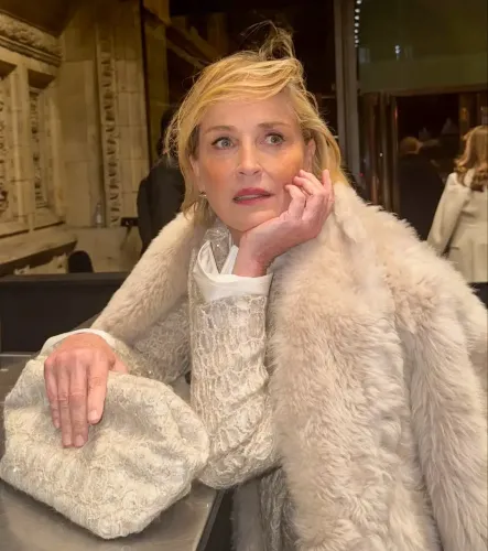 What Spooky Inspiration Drives Sharon Stone's Art?