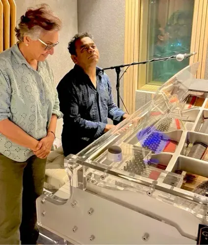A R Rahman records track for 'Masoom The Next Generation', Shekhar Kapur shares studio moment