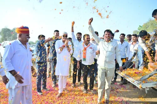 Shekhawat Addresses Final Phase-1 Rally in Bapini, Phalodi