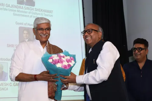 Shekhawat attends launch of 'Naxal Terror Vanquished' at IGNCA