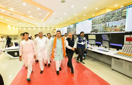 Shekhawat, CM Bhajanlal Inspect Pachpadra Refinery Ahead of PM Modi Visit