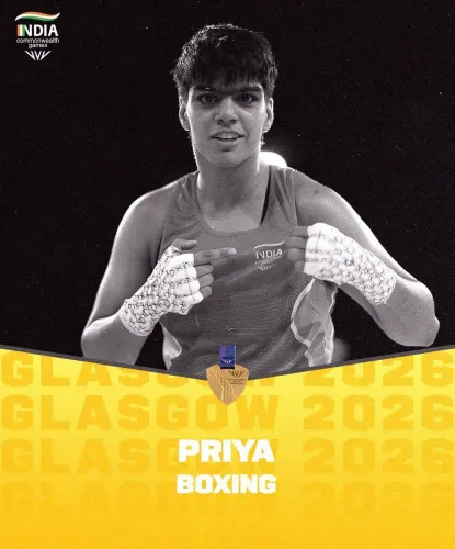 Shekhawat congratulates Priya Ghanghas on CWG 2026 gold