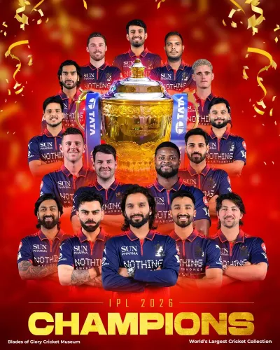 Shekhawat Congratulates RCB on IPL Title Win