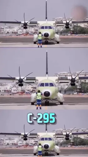 Shekhawat Hails First Test Flight of Made-in-India C-295