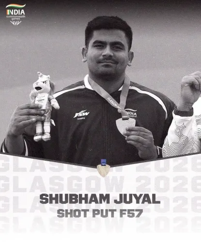 Shekhawat hails Soman Rana, Shubham Juyal for CWG 2026 Para Shot Put gold, silver