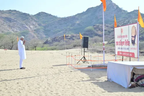 Shekhawat Joins Kshatriya Yuva Sangh Camp in Barmer