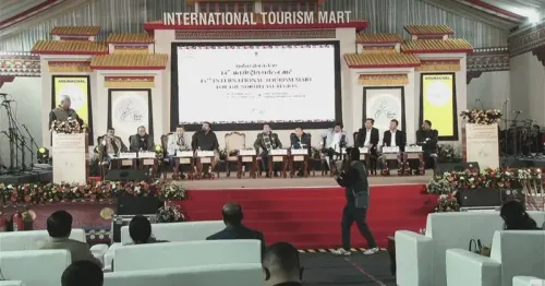 Shekhawat livestreams International Tourism Mart 2026 from Tawang