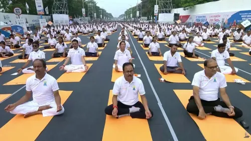 Shekhawat marks Yoga Day 2026, highlights self-growth