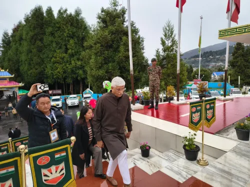 Shekhawat pays tribute at Tawang War Memorial to 1962 heroes
