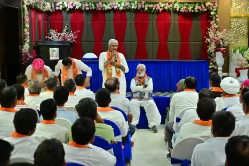 Shekhawat rallies BJP candidates in Luni for panchayat polls