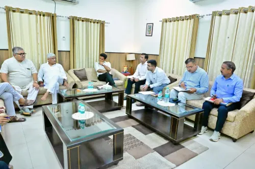 Shekhawat Reviews Scheme Implementation in Jodhpur