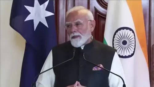 Shekhawat shares Modi's call on India-Australia terror fight