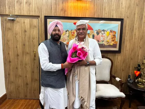 Shekhawat Welcomes New BJP Punjab Chief Kewal Dhillon
