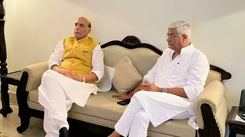 Shekhawat Wishes Rajnath Singh on 75th Birthday
