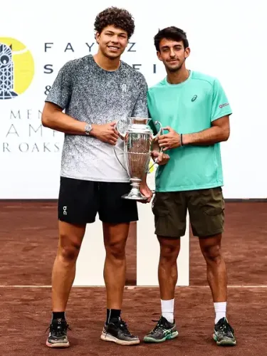 Ben Shelton and Andres Andrade Make History with First Doubles Title in Houston