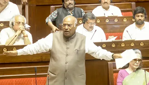 राज्यसभा में हंगामा: खड़गे ने शिक्षा को 'कारोबार' बताया, मनुस्मृति उल्लेख पर नड्डा की कड़ी आपत्ति