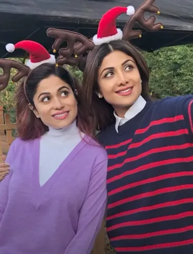 Shilpa Shetty Celebrates Siblings Day with Shamita: A Journey of Love and Memories
