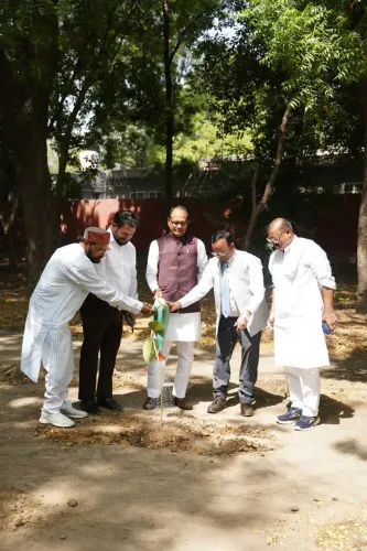 Shivraj plants sapling daily, urges citizens to join green drive
