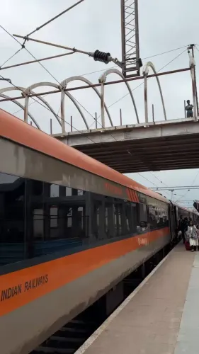 Shivraj rides Vande Bharat, hails Modi's rail vision