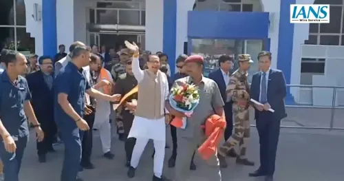 Shivraj Singh Chauhan and Family Arrive in Jodhpur for Son's Wedding