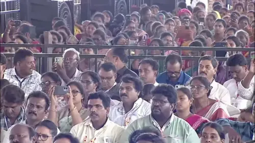 Shivraj Singh Chouhan at National SARAS Mela in Vijayawada
