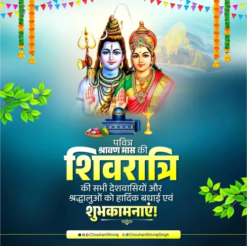 Shivraj Singh Chouhan extends Shravan Shivratri greetings