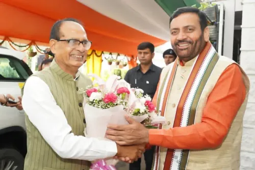Shivraj Singh Chouhan meets CM Nayab Saini in Chandigarh