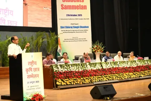 क्या शिवराज सिंह चौहान ने कृषि संस्थानों में रिक्त पदों को भरने का निर्देश दिया, छात्रों से किया संवाद?