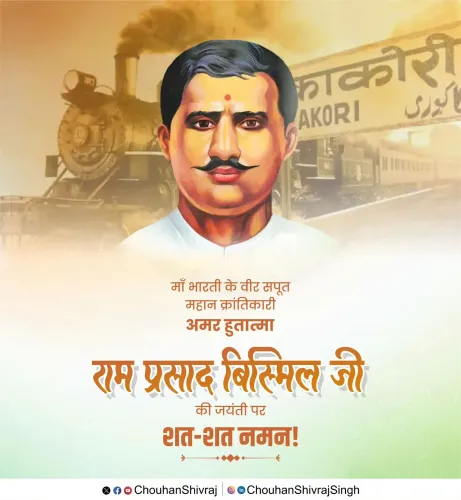 Shivraj Singh Chouhan pays tribute to revolutionary Bismil on birth anniversary