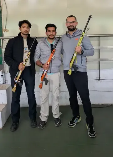 Who Dominated the 50m Rifle Prone on the Opening Day of Group A National Selection Trials?
