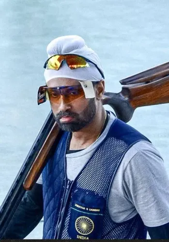 How Did Zoravar Sandhu Fare on Day One of Trap Qualifications at the Shooting World Cup?