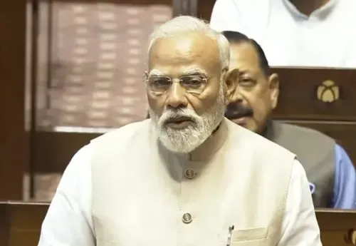 PM Modi Celebrates Harivansh's Rajya Sabha Deputy Chairman Re-election