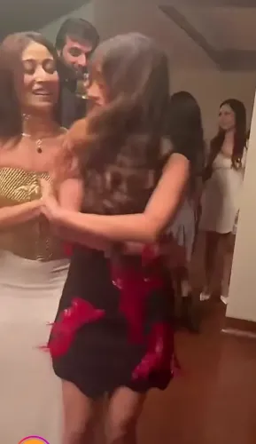 Shreya Kalra, Shivangi Joshi dance together at Lock Upp success party