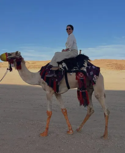 Shriya Pilgaonkar in Saudi Arabia: AlUla desert pics from work trip