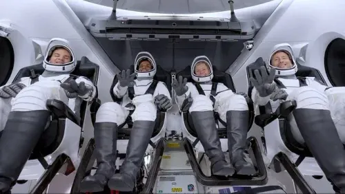 Is Shubhanshu Shukla's Crew-Carrying Dragon Spacecraft Ready for Splashdown Today?