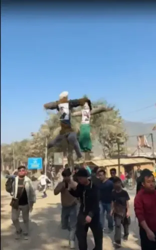 Why is Life Disrupted in Manipur’s Churachandpur Amidst Protests Against Kuki-Zo MLAs?