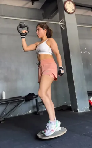 How did Shweta Tripathi find inspiration in Ali Fazal’s fitness commitment?